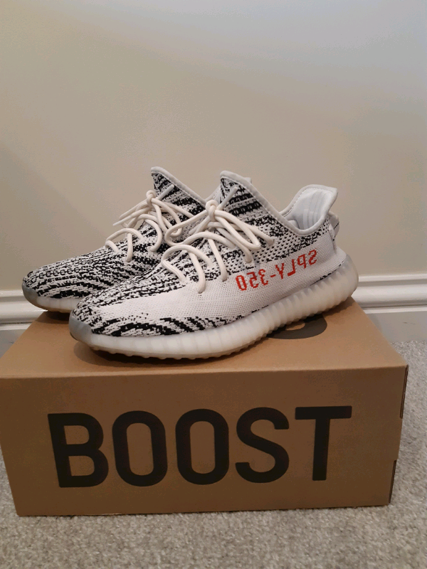 zebra yeezy size 6.5